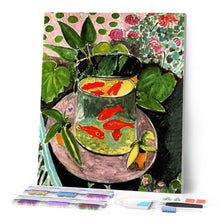 Laden Sie das Bild in den Galerie-Viewer, Diamond Painting - Die Goldfische - Matisse