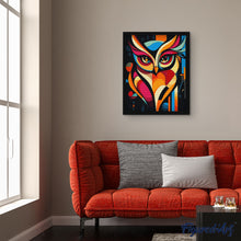 Laden Sie das Bild in den Galerie-Viewer, Diamond Painting - Kühne Abstrakte Eule