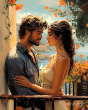 Laden Sie das Bild in den Galerie-Viewer, Diamond Painting - Romantisches Paar am Meer