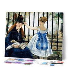 Laden Sie das Bild in den Galerie-Viewer, Diamond Painting - Die Eisenbahn - Manet
