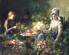Laden Sie das Bild in den Galerie-Viewer, Diamond Painting - Flower Sellers - Abbott Fuller Graves