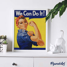 Laden Sie das Bild in den Galerie-Viewer, Diamond Painting - We Can Do It!