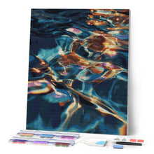 Laden Sie das Bild in den Galerie-Viewer, Diamond Painting - Goldene Brechungen