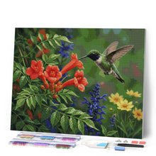 Laden Sie das Bild in den Galerie-Viewer, Diamond Painting - Kolibri-Oase
