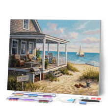 Laden Sie das Bild in den Galerie-Viewer, Diamond Painting - Dünen-Cottage