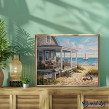 Laden Sie das Bild in den Galerie-Viewer, Diamond Painting - Dünen-Cottage
