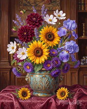 Laden Sie das Bild in den Galerie-Viewer, Diamond Painting - Lebendiger Gartenstrauß