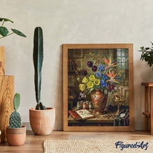 Laden Sie das Bild in den Galerie-Viewer, Diamond Painting - Zeitlose Blumen
