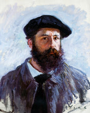 Laden Sie das Bild in den Galerie-Viewer, Diamond Painting - Selbstporträt mit Barett - Monet