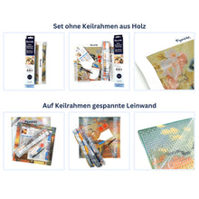 Laden Sie das Bild in den Galerie-Viewer, Mini Diamond Painting 25 x 25 cm - Gemütliches Weihnachtszimmer