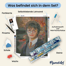 Laden Sie das Bild in den Galerie-Viewer, Diamond Painting - Porträt von Harry Potter