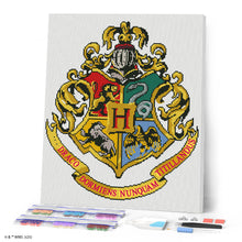 Laden Sie das Bild in den Galerie-Viewer, Diamond Painting - Harry Potter - Hogwarts-Wappen