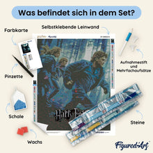 Laden Sie das Bild in den Galerie-Viewer, Diamond Painting - Harry Potter und die Heiligtümer des Todes - Teil 1 Plakat