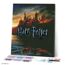 Laden Sie das Bild in den Galerie-Viewer, Diamond Painting - Harry Potter - Hogwarts in Flammen