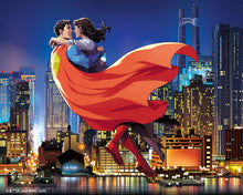 Laden Sie das Bild in den Galerie-Viewer, Diamond Painting - Superman und Lois in der Luft