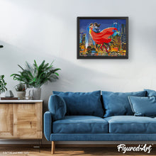 Laden Sie das Bild in den Galerie-Viewer, Diamond Painting - Superman und Lois in der Luft