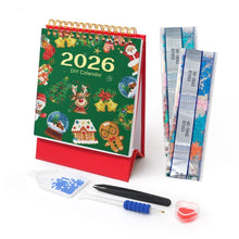 Laden Sie das Bild in den Galerie-Viewer, Diamond Painting Kalender 2026 – Weihnachtsikonen Figured'Art
