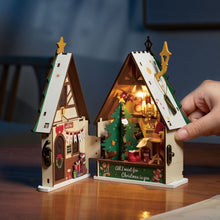 Laden Sie das Bild in den Galerie-Viewer, Miniaturhaus - Funkelndes Weihnachtsheim