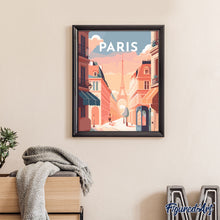 Laden Sie das Bild in den Galerie-Viewer, Reiseplakat Paris I