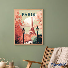 Laden Sie das Bild in den Galerie-Viewer, Diamond Painting – Reiseplakat Paris II