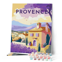 Laden Sie das Bild in den Galerie-Viewer, Reiseplakat Provence