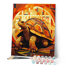 Laden Sie das Bild in den Galerie-Viewer, Schildkröte Art Deco