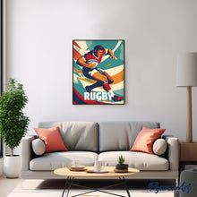 Laden Sie das Bild in den Galerie-Viewer, Sportposter Rugby