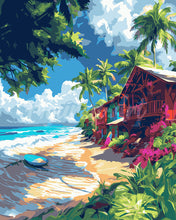 Laden Sie das Bild in den Galerie-Viewer, Malen nach Zahlen Figured'Art – Surf-Dorf