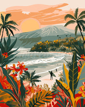 Laden Sie das Bild in den Galerie-Viewer, Malen nach Zahlen Figured'Art – Tropischer Strand