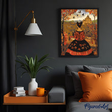 Laden Sie das Bild in den Galerie-Viewer, Von Frida Kahlo inspirierte Herbst-Dame