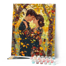 Laden Sie das Bild in den Galerie-Viewer, Von Klimt inspirierte Herbst-Umarmung