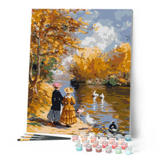 Laden Sie das Bild in den Galerie-Viewer, Von Renoir inspirierter Herbstausflug