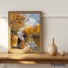 Laden Sie das Bild in den Galerie-Viewer, Von Renoir inspirierter Herbstausflug
