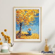 Laden Sie das Bild in den Galerie-Viewer, Von Van Gogh inspirierter Herbstjunge
