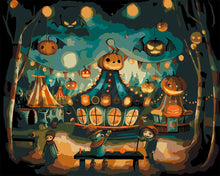 Laden Sie das Bild in den Galerie-Viewer, Malen nach Zahlen Figured'Art – Halloween-Karneval