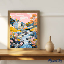 Laden Sie das Bild in den Galerie-Viewer, Bachufer-Villa