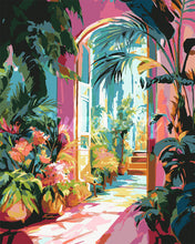 Laden Sie das Bild in den Galerie-Viewer, Malen nach Zahlen Figured'Art – Gartenbogen