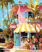 Laden Sie das Bild in den Galerie-Viewer, Malen nach Zahlen Figured'Art – Tropischer Florist