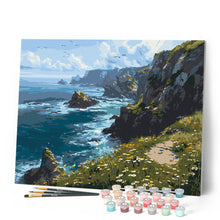 Laden Sie das Bild in den Galerie-Viewer, Blumenwiese an der Klippe