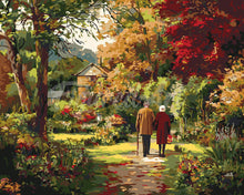 Laden Sie das Bild in den Galerie-Viewer, Malen nach Zahlen Figured'Art – Ewige Liebe im Herbst