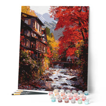 Laden Sie das Bild in den Galerie-Viewer, Herbstdorf in Nikkō Japan