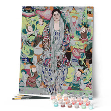 Laden Sie das Bild in den Galerie-Viewer, Porträt von Friederike Maria Beer - Klimt