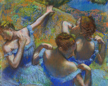 Laden Sie das Bild in den Galerie-Viewer, Malen nach Zahlen Figured'Art – Die blauen Tänzerinnen - Degas