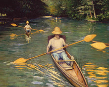 Laden Sie das Bild in den Galerie-Viewer, Malen nach Zahlen Figured'Art – Die Pirogen - Caillebotte