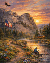 Laden Sie das Bild in den Galerie-Viewer, Malen nach Zahlen Figured'Art – Amerikanische Kulturlandschaft