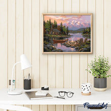 Laden Sie das Bild in den Galerie-Viewer, Lagerfeuer am See