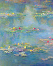 Laden Sie das Bild in den Galerie-Viewer, Malen nach Zahlen Figured'Art – Seerosen, 1908 - Monet