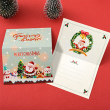 Laden Sie das Bild in den Galerie-Viewer, Malen nach Zahlen 6er-Pack DIY Weihnachtskarten - Serie 5