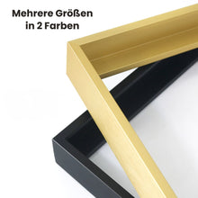 Laden Sie das Bild in den Galerie-Viewer, Keilrahmen aus Aluminium  50x65 cm - Gold