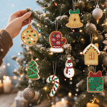 Laden Sie das Bild in den Galerie-Viewer, Malen nach Zahlen Weihnachtsdekoration – Handschuh und Geschenkbox